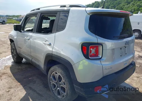 2018 Jeep Renegade Limited 4X4 from USA, damaged, VIN ZACCJBDB8JPG91677